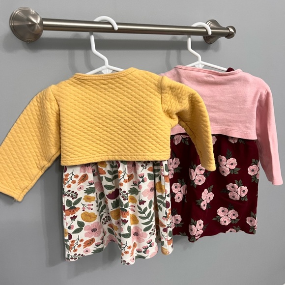 Hudson Baby Dresses w/ Sweaters. - Picture 4 of 7